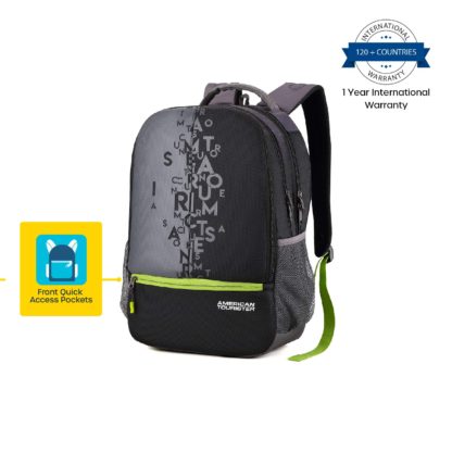 American Tourister 32 Ltrs Black Casual Backpack