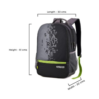 American Tourister 32 Ltrs Black Casual Backpack