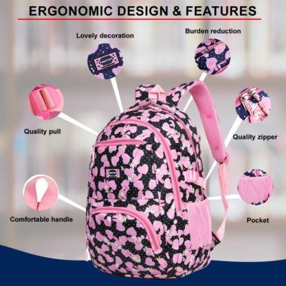 School Backpack College Backpack Multipurpose Backpack Picnic Bag for Girls