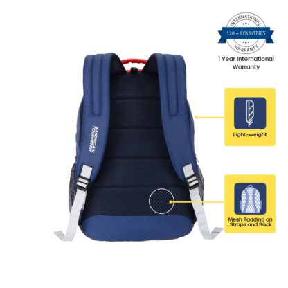 American Tourister Popin 47 cms Blue Casual Backpack (FU4 (0) 01 002)