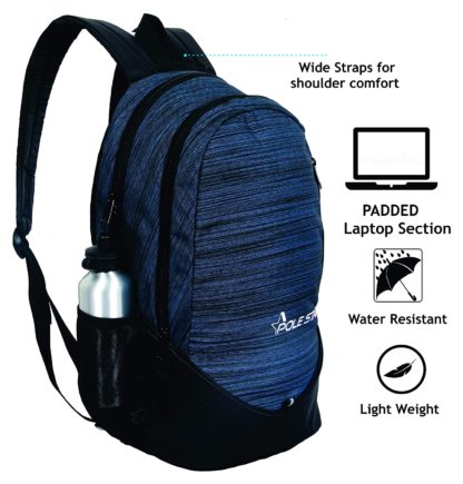 POLESTAR Ranker Blue 30 Lt Casual Bagpack/Travel Laptop Backpack Bag