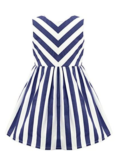 Girls’s Nice Cotton Skater Dress