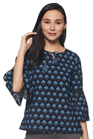 Women’s Cotton Bell Sleeves Top