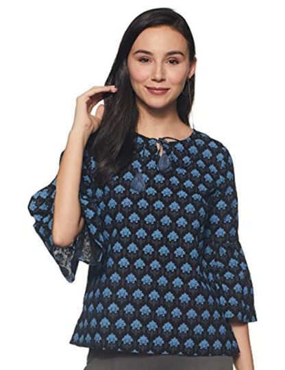 Women’s Cotton Bell Sleeves Top