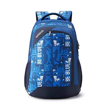 American Tourister Playforblue 28 Ltrs Blue Casual Backpack (FR4 (0) 01 201)