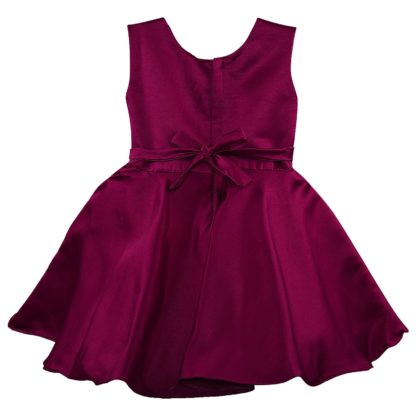 Baby Girls Satin Frock Birthday Dress for Girls