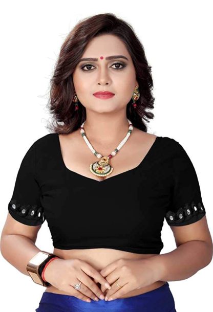 Women’s Banglori Malai Saree with Blouse Piece