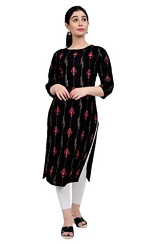 Women’s Cotton Slub Printed Kurti