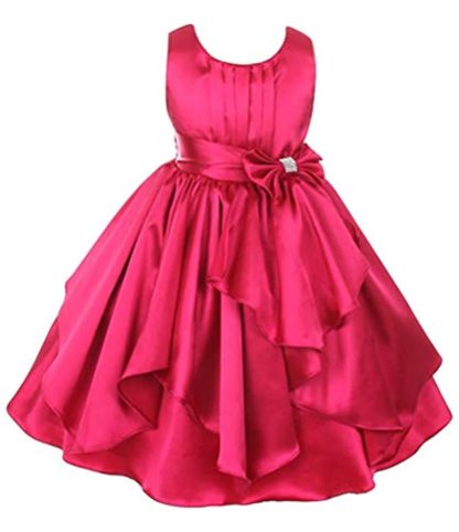 Girls’ Knee Length Partywear Dress.