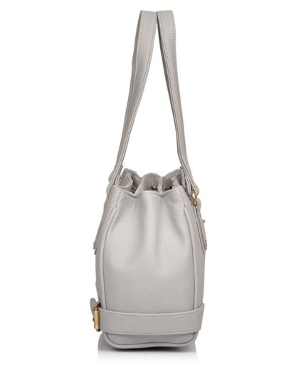 Grey Women’s Handbag With Clutch by Fostelo