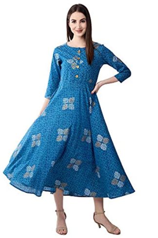 Women’s Cotton Anarkali Kurta