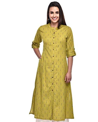 Women’s Elegant Cotton A-Line Kurta