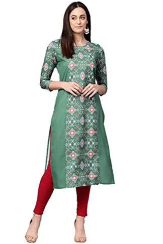 Women’s crepe straight Kurta