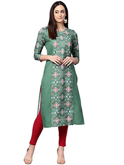 Women’s crepe straight Kurta