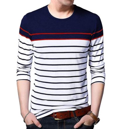 Men’s Regular Fit Cotton Full Sleeves T-Shirt