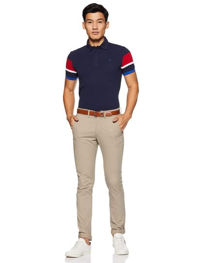 United Colors of Benetton Men’s Solid Polo T-shirt