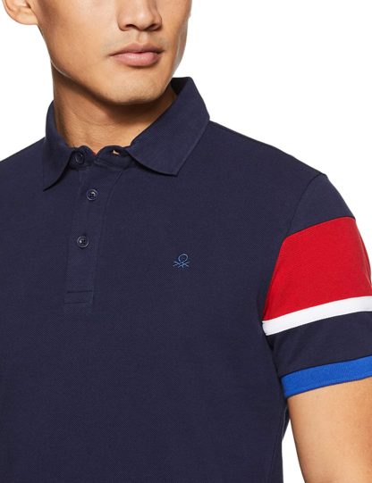 United Colors of Benetton Men’s Solid Polo T-shirt