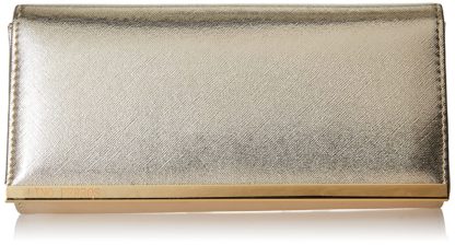 Lino Perros Women's Synthetic Clutch (Golden) - Image 2