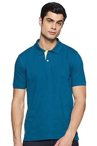 Men’s Solid Regular fit Half Sleeve Polo T-shirt