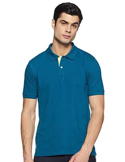 Men’s Solid Regular fit Half Sleeve Polo T-shirt