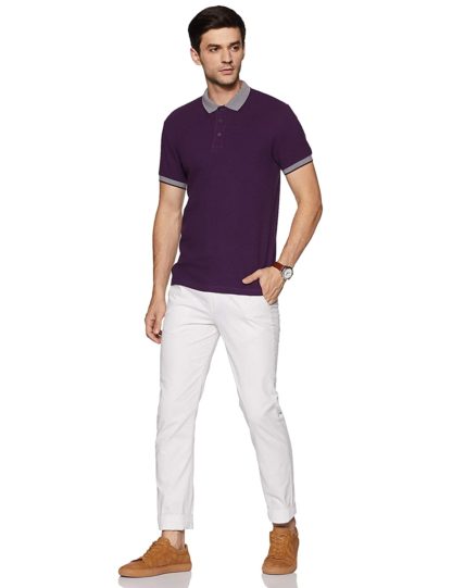 Benetton Men’s Plain Regular fit T-Shirt