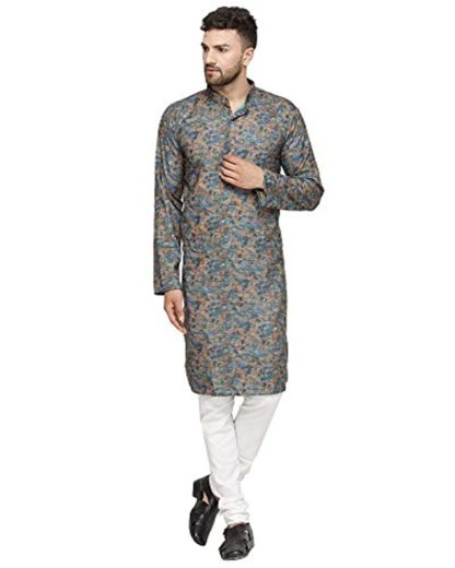 Men’s Cotton Printed kurta pajama