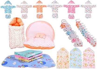 Newborn Baby Gift Set/Combo Pack of 39 Items for Baby (0-6 Months) Orange - Image 2