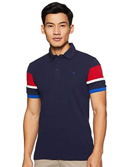 United Colors of Benetton Men’s Solid Polo T-shirt