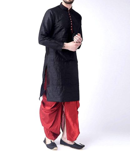 Men’s Wedding ceremony Kurta Dhoti Set