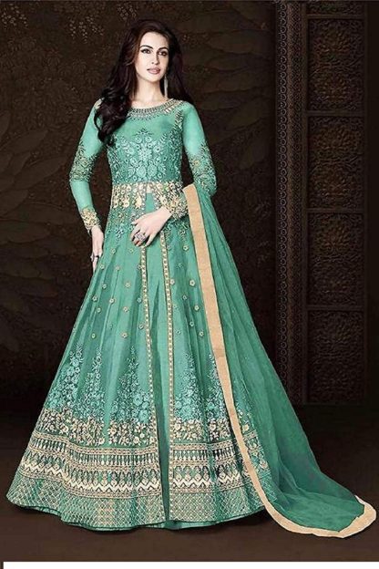 Soft Silk Inner Semi-Stitched Free size Gown for women