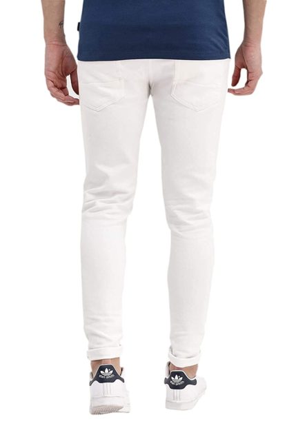 Men White Slim & Ankle fit Jeans