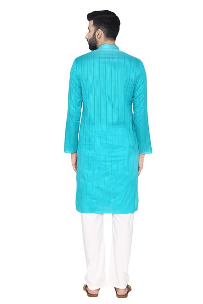 Manyavar Men’s Blended Kurta & Pyjama Set