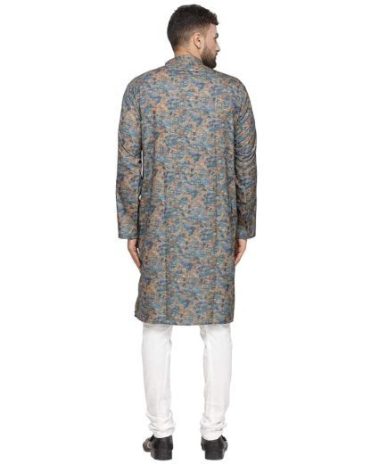 Men’s Cotton Printed kurta pajama