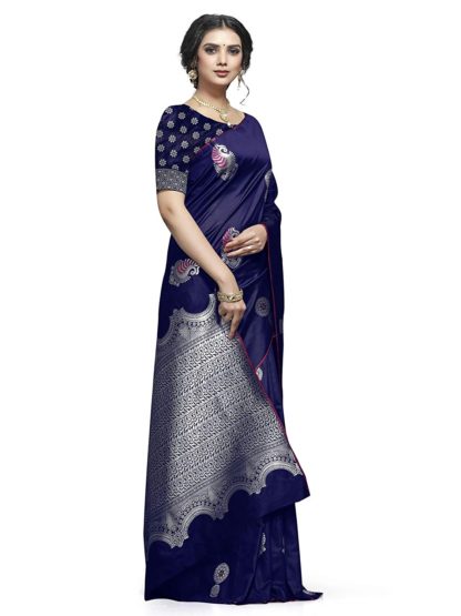 Women’s Silk Saree with Blouse Piece