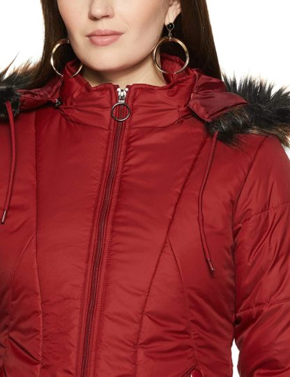 Cazibe Women’s Maroon Jacket